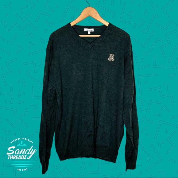 Peter Millar V-Neck Merino Wool Sweater - Picture 3 of 6